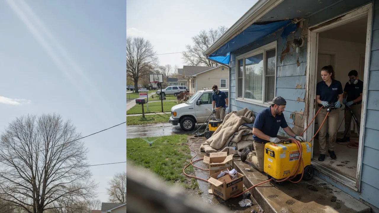 Basement Flood Cleanup in Ellington, MO near me